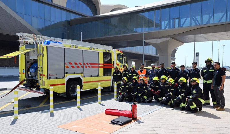 Mock train crash drill at Al Wakra Metro station